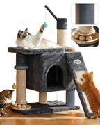 【All-Round Playhouse】CT25 Small Cat Tree Tower with Multiple Fun