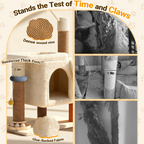 CT25 Cat Tree with Scratching Post