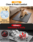 TP36 S (18“ x 24") Washable Pee Pads for Dogs,【Silver-Ion Infused Fabric】 Clean & Odor Control