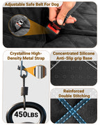 SC8 Car Back Seat Extender for Dogs, Hard Bottom But Soft Touch