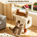 CT25 Cat Tree with Scratching Post