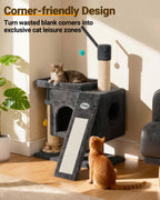 【All-Round Playhouse】CT25 Small Cat Tree Tower with Multiple Fun