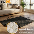 DM2 Grab & Go Dog Bed Mat for Car, Pet Bed Mat for Backseat, Sofa, Bed