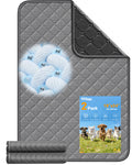 TP36 S (18“ x 24") Washable Pee Pads for Dogs,【Silver-Ion Infused Fabric】 Clean & Odor Control