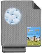 TP36 XL (36“ x 41") Washable Pee Pads for Dogs,【Silver-Ion Infused Fabric】 Clean & Odor Control